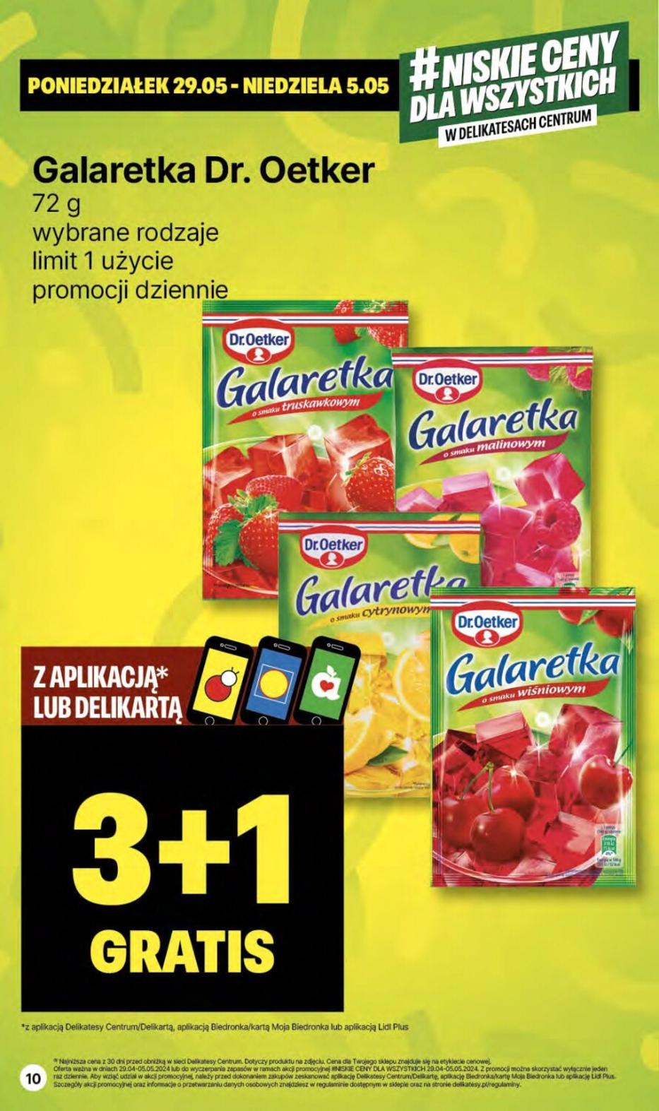 Gazetka promocyjna Delikatesy Centrum str. 10