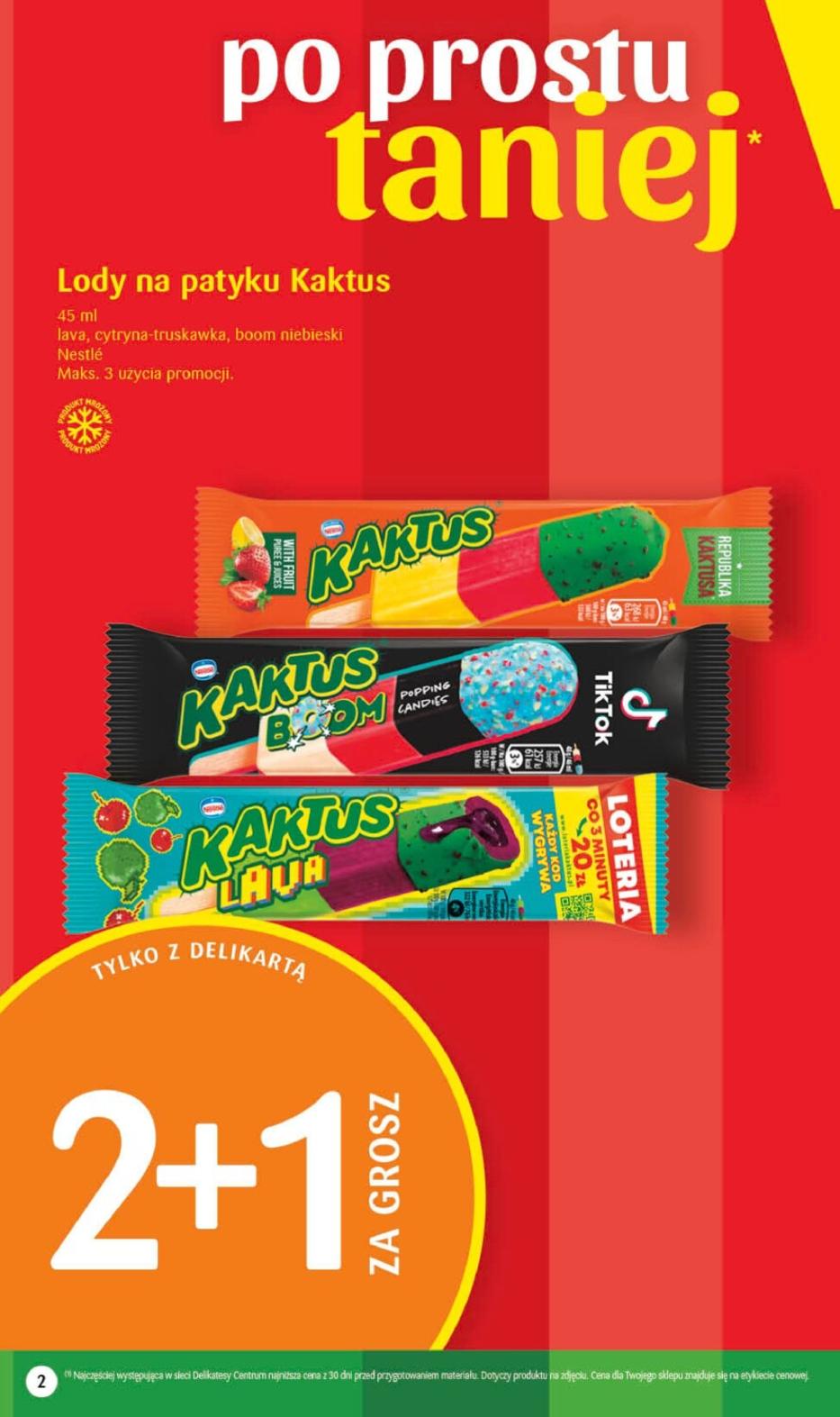 Gazetka promocyjna Delikatesy Centrum str. 2