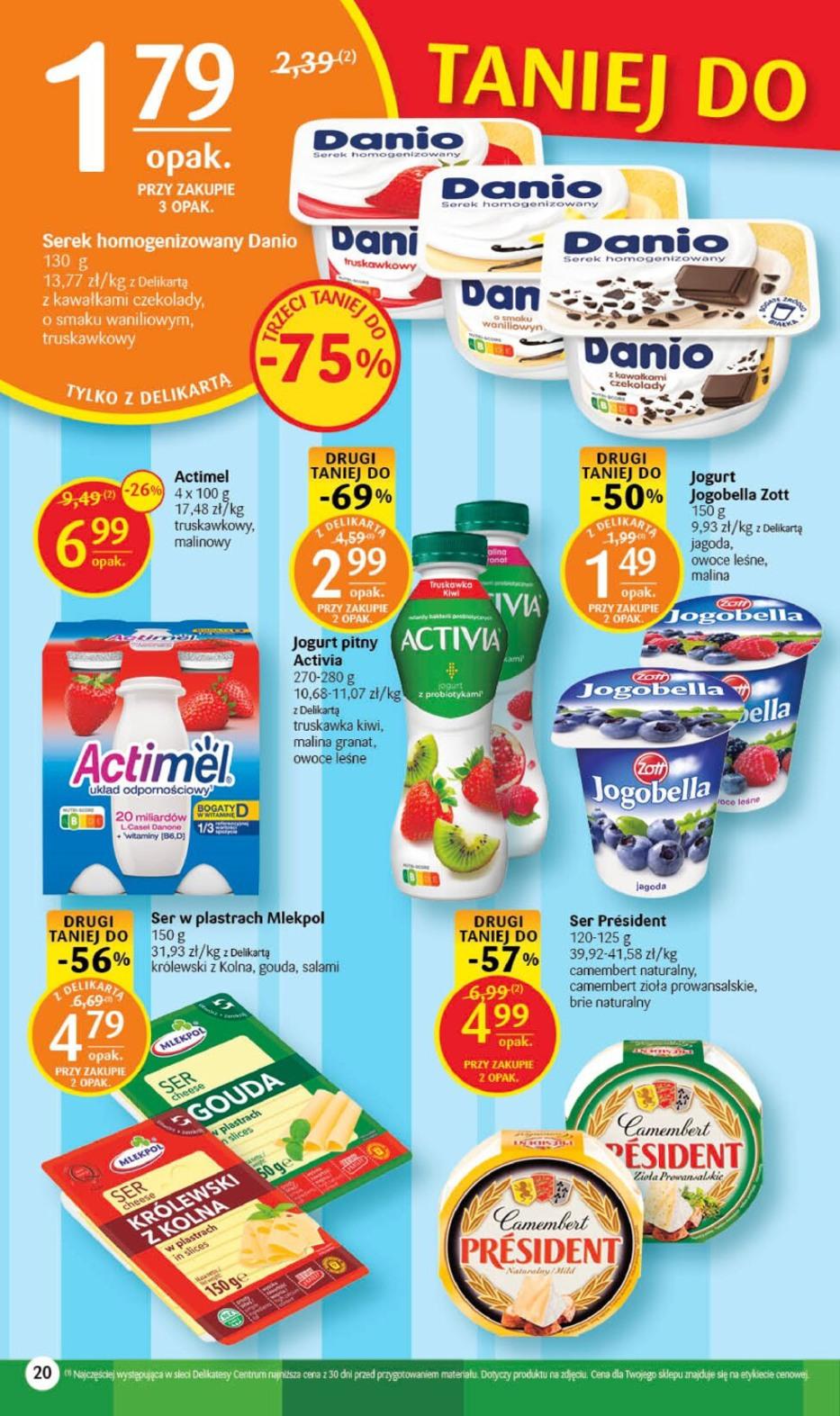 Gazetka promocyjna Delikatesy Centrum str. 20