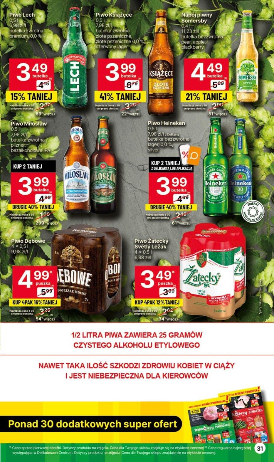 Gazetka promocyjna Delikatesy Centrum str. 31