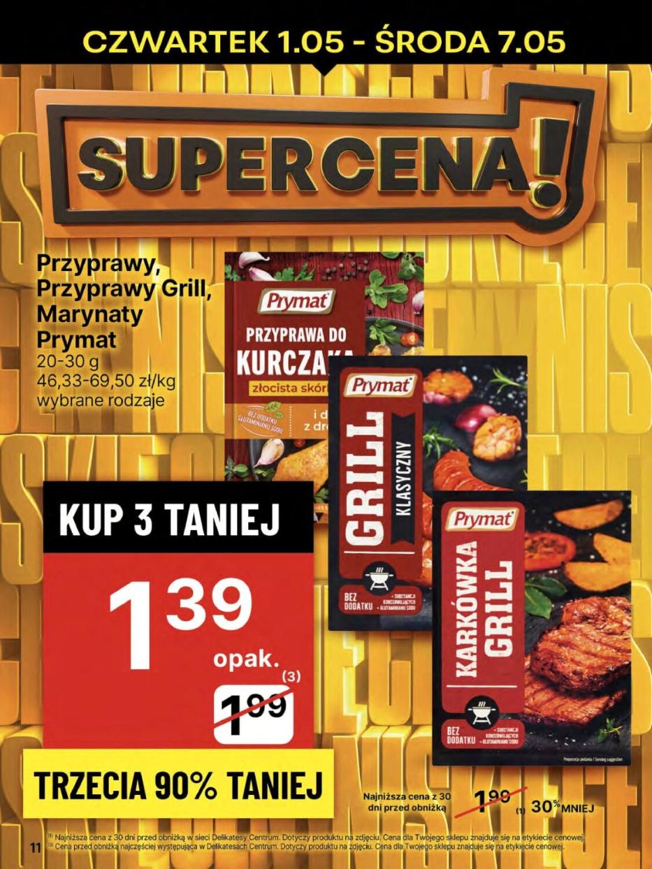 Gazetka promocyjna Delikatesy Centrum str. 11