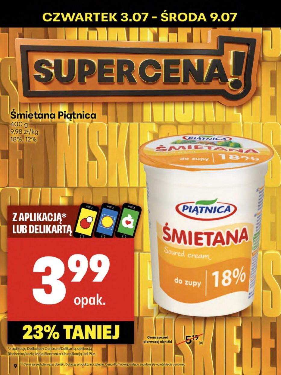 Gazetka promocyjna Delikatesy Centrum str. 9