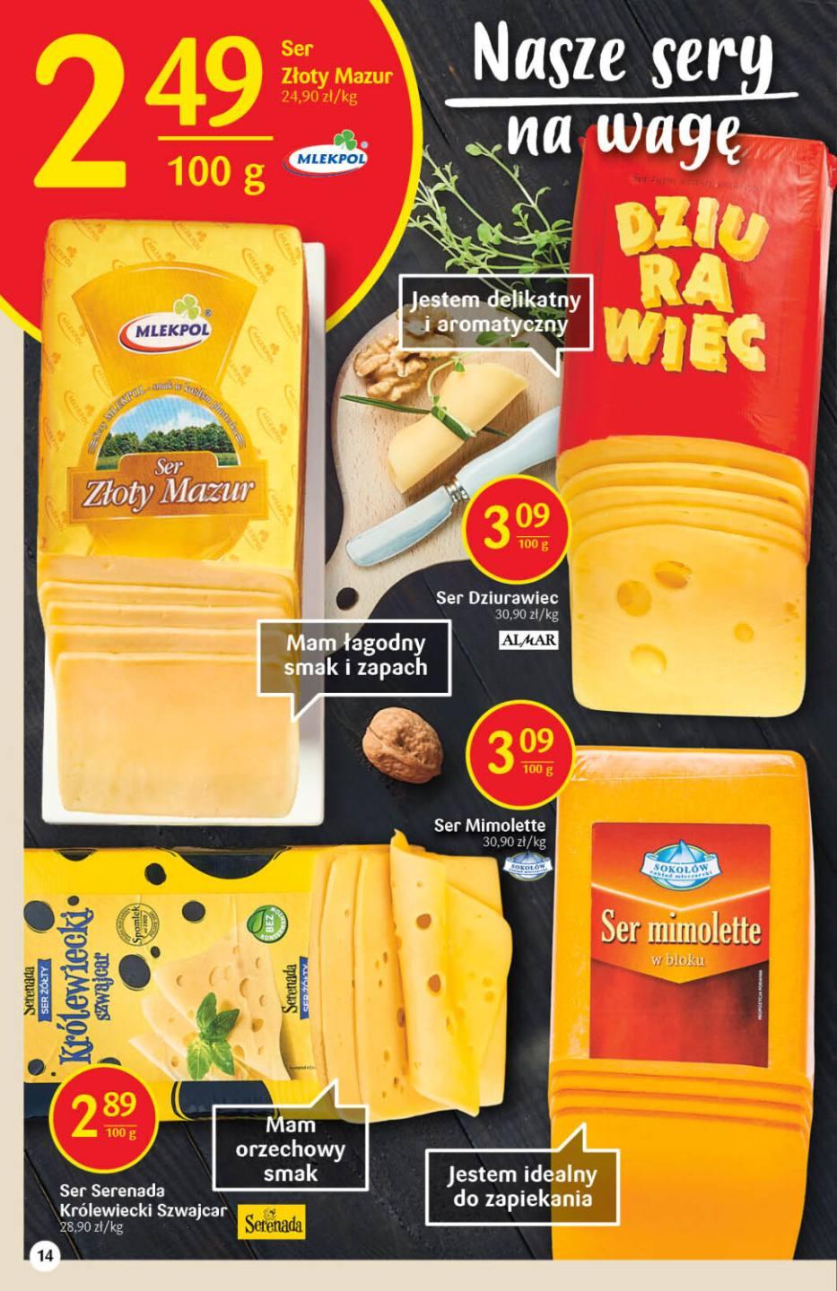 Gazetka promocyjna Delikatesy Centrum str. 14