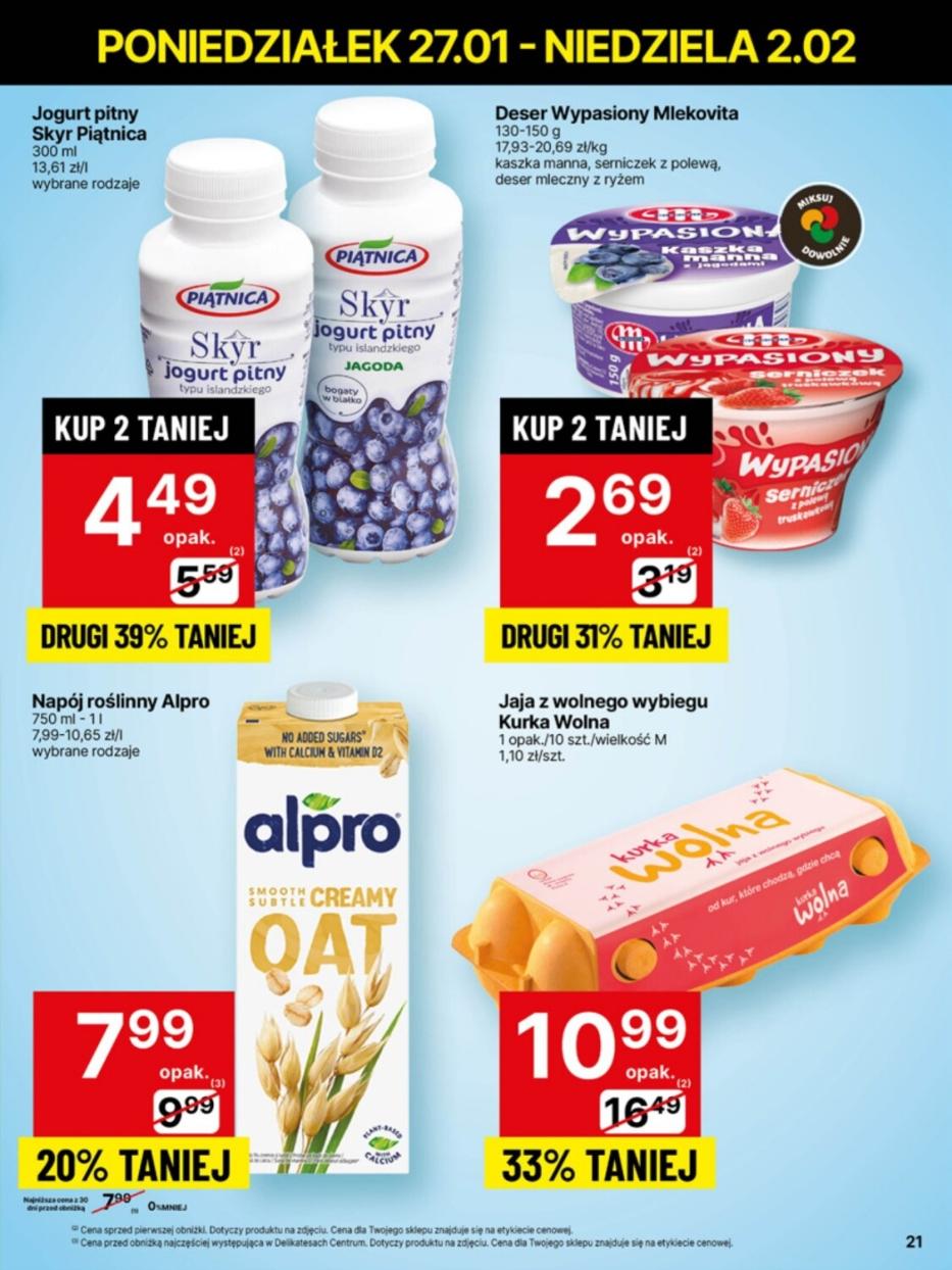 Gazetka promocyjna Delikatesy Centrum str. 21