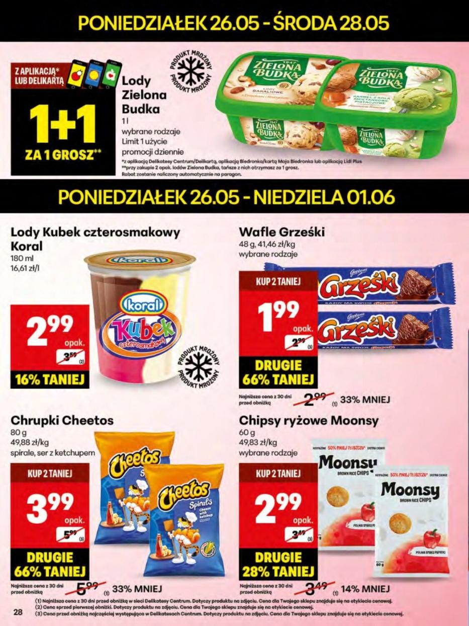 Gazetka promocyjna Delikatesy Centrum str. 28