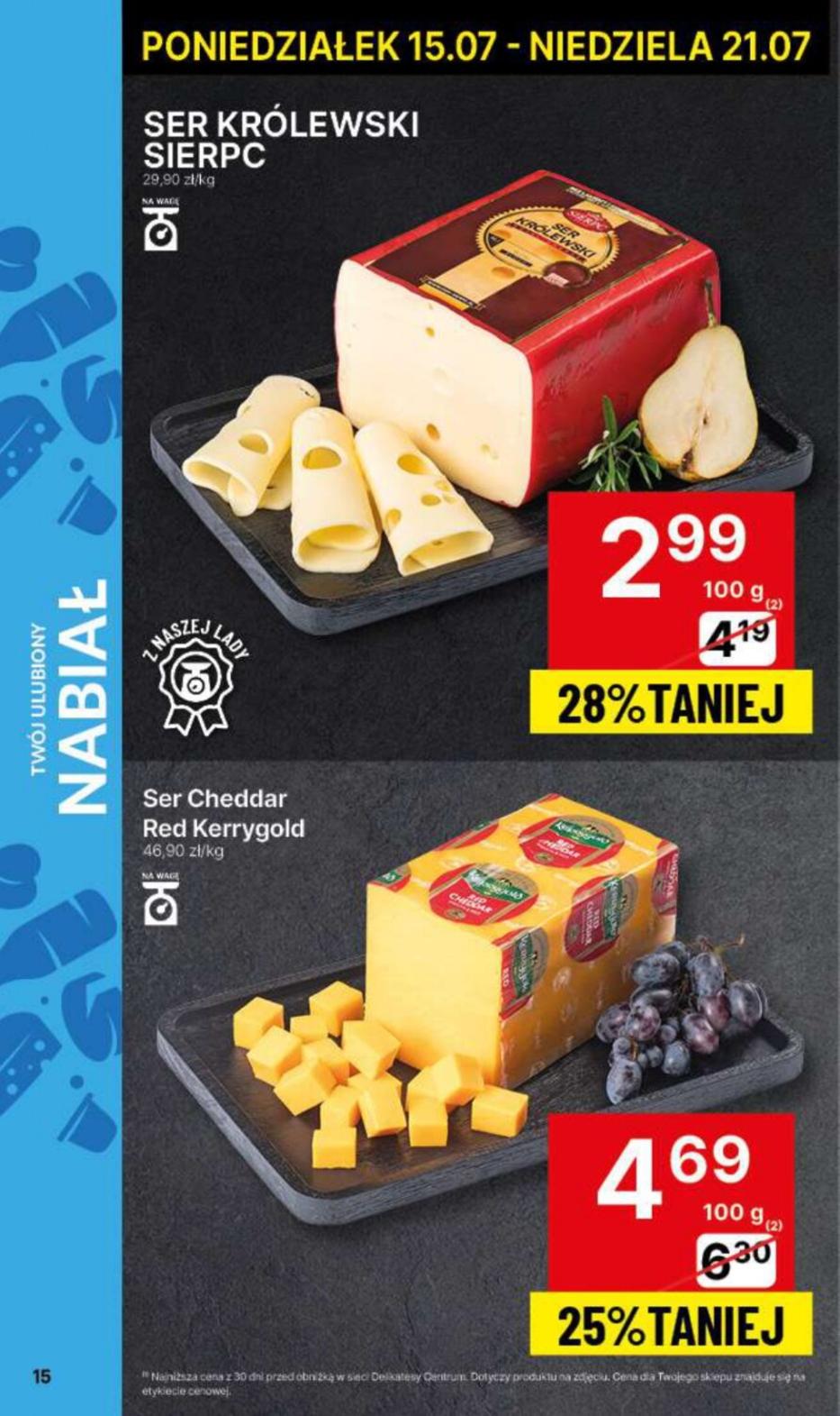 Gazetka promocyjna Delikatesy Centrum str. 15