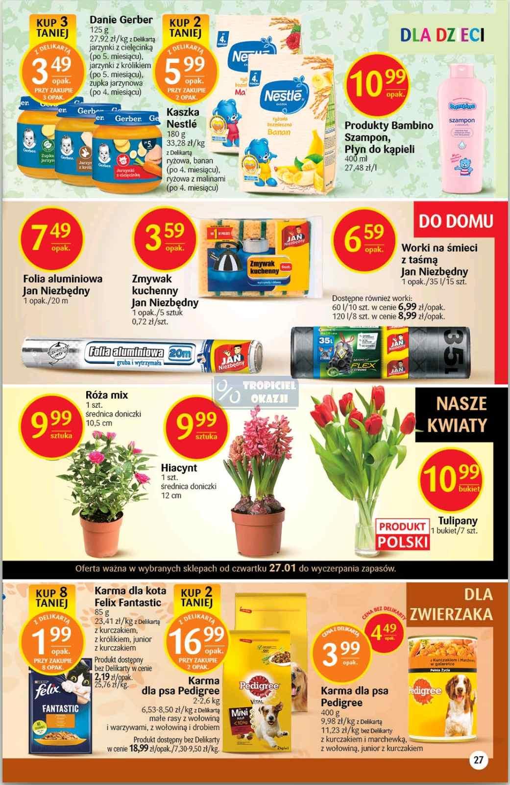 Gazetka promocyjna Delikatesy Centrum str. 27