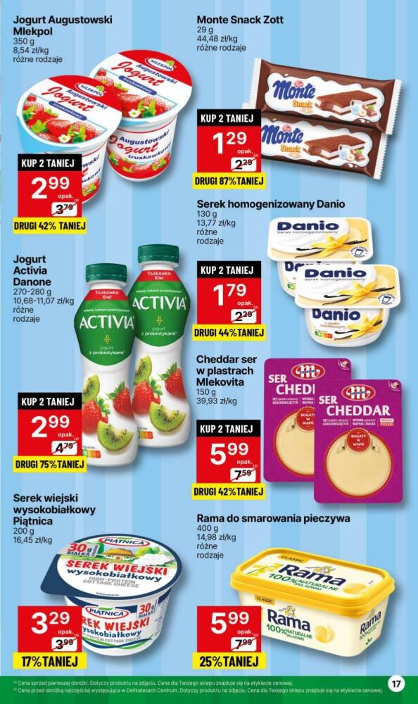 Gazetka promocyjna Delikatesy Centrum str. 17