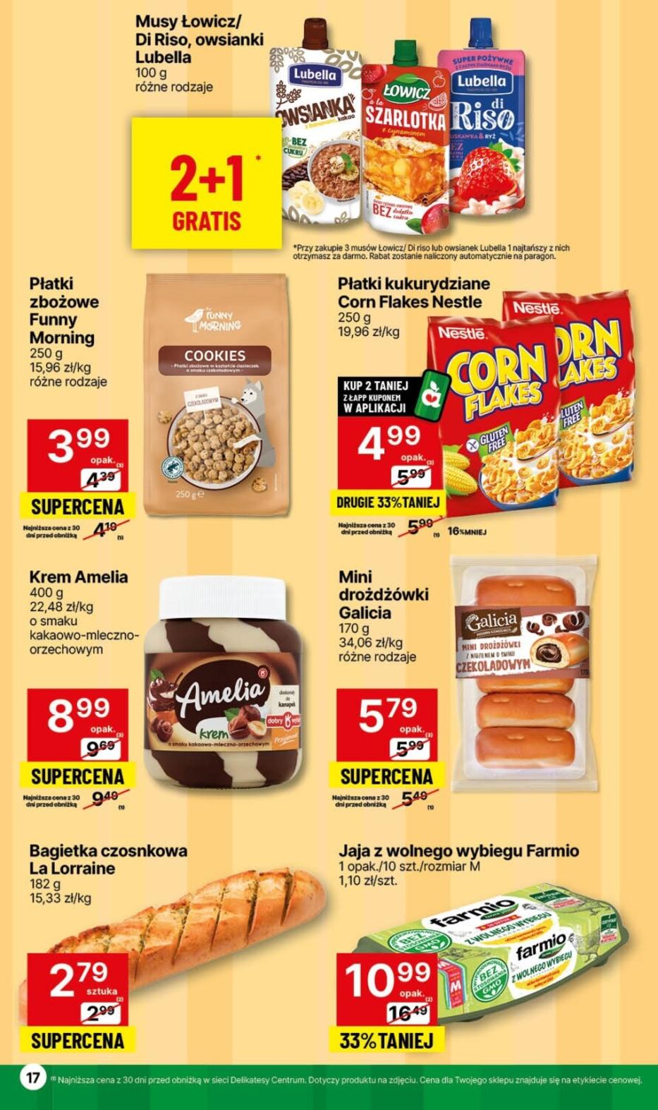 Gazetka promocyjna Delikatesy Centrum str. 17