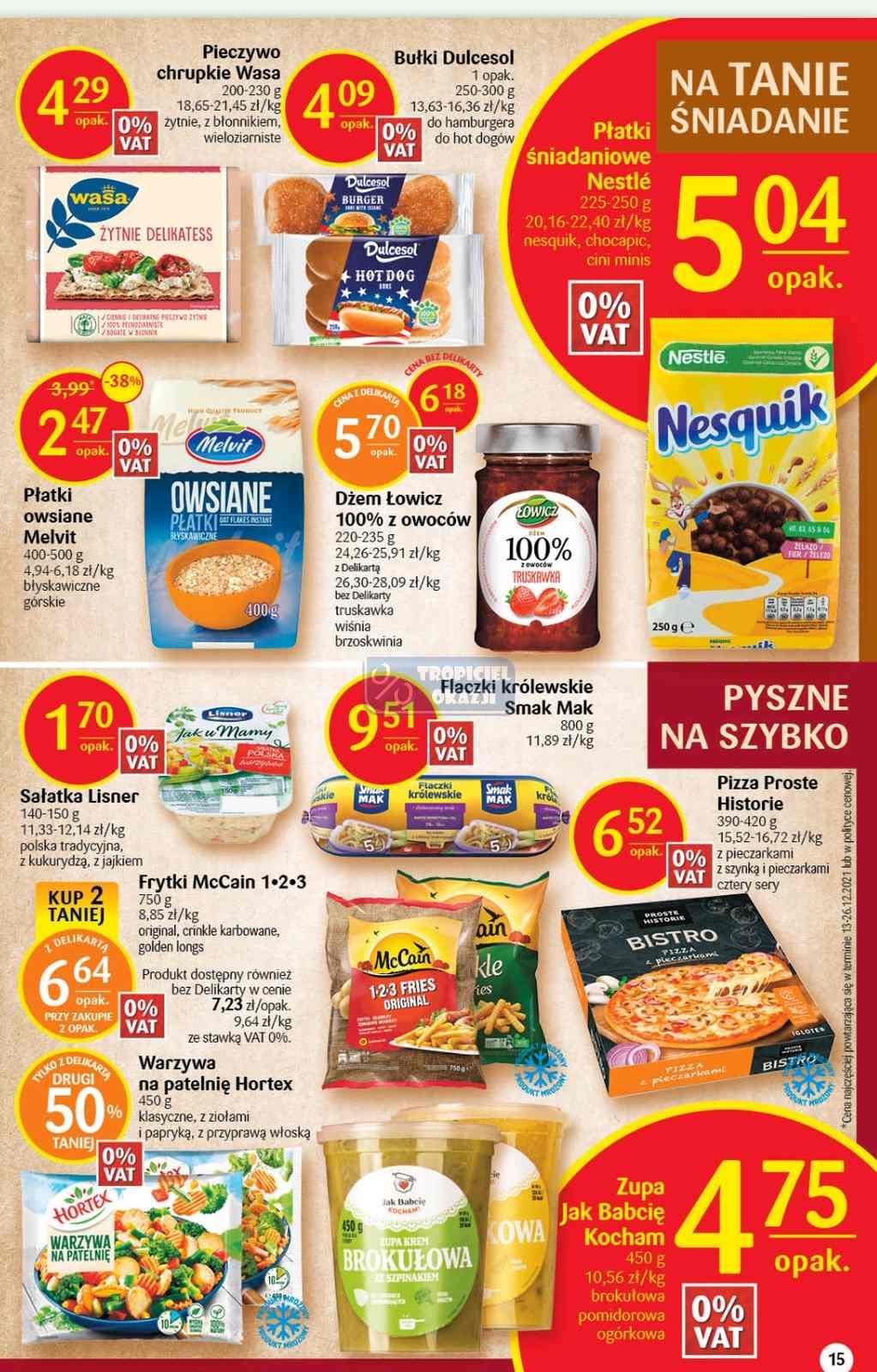 Gazetka promocyjna Delikatesy Centrum str. 15