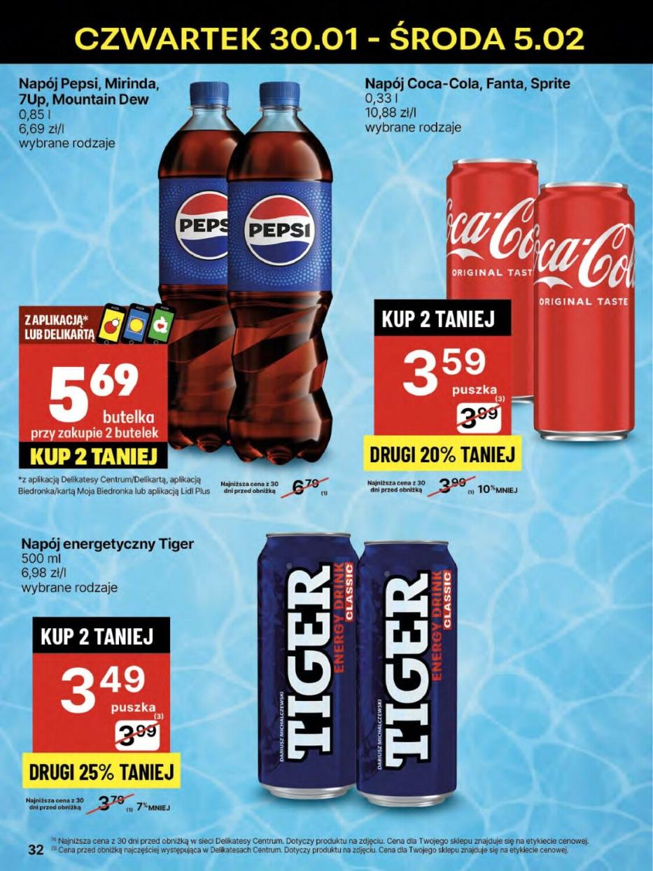 Gazetka promocyjna Delikatesy Centrum str. 32