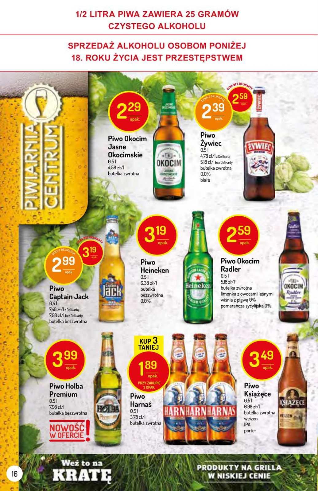 Gazetka promocyjna Delikatesy Centrum str. 16