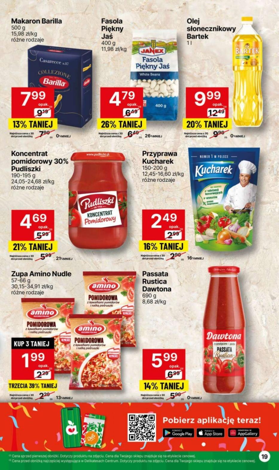 Gazetka promocyjna Delikatesy Centrum str. 19