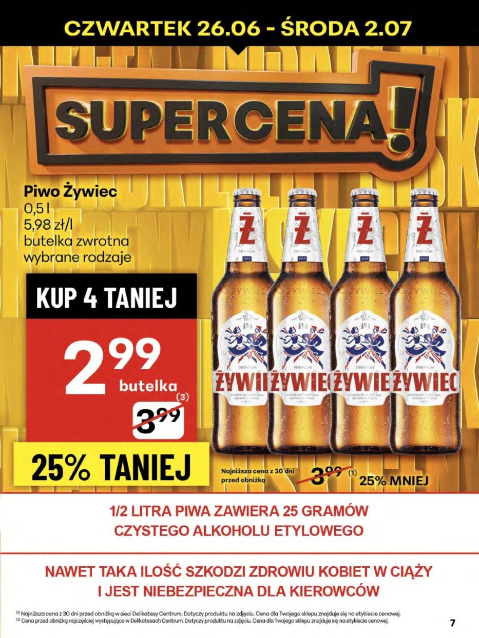 Gazetka promocyjna Delikatesy Centrum str. 7