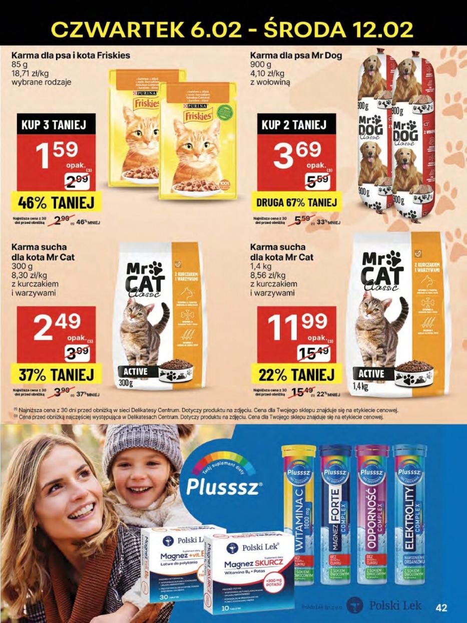 Gazetka promocyjna Delikatesy Centrum str. 42