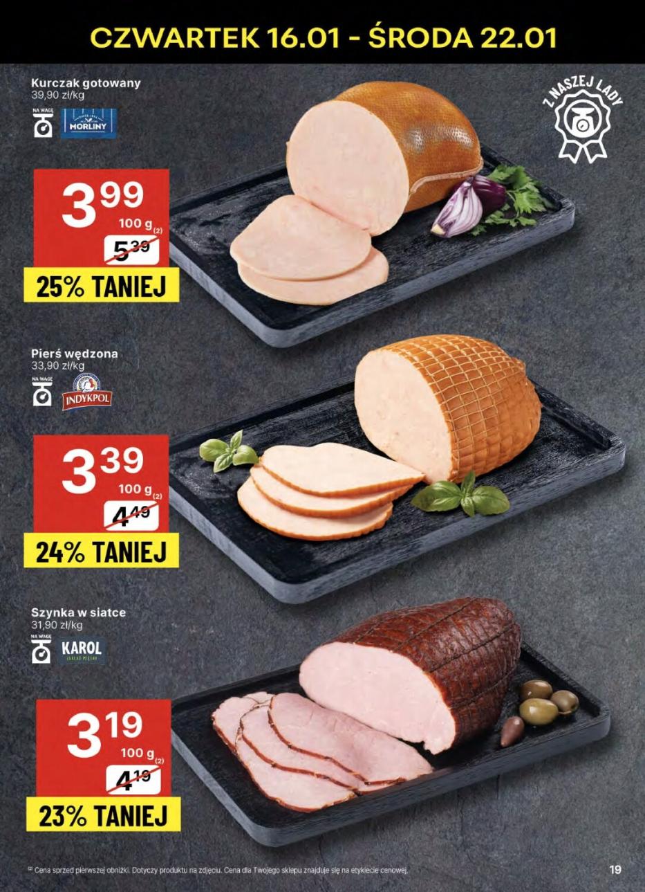 Gazetka promocyjna Delikatesy Centrum str. 19