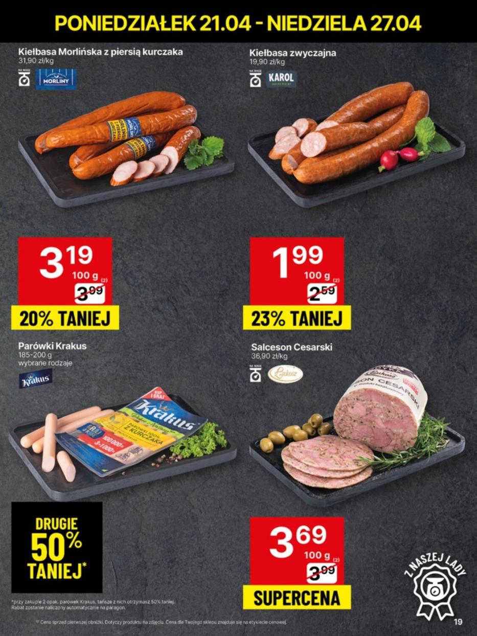 Gazetka promocyjna Delikatesy Centrum str. 19