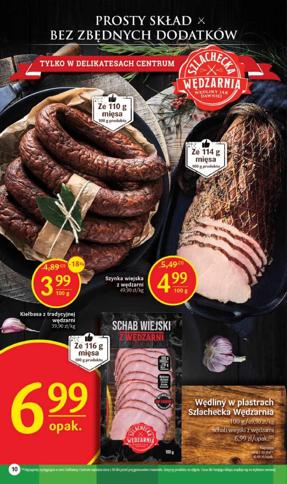 Gazetka promocyjna Delikatesy Centrum str. 10