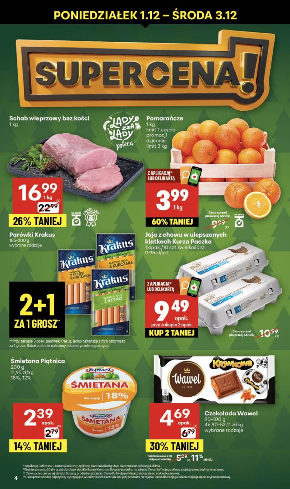 Gazetka promocyjna Delikatesy Centrum str. 4
