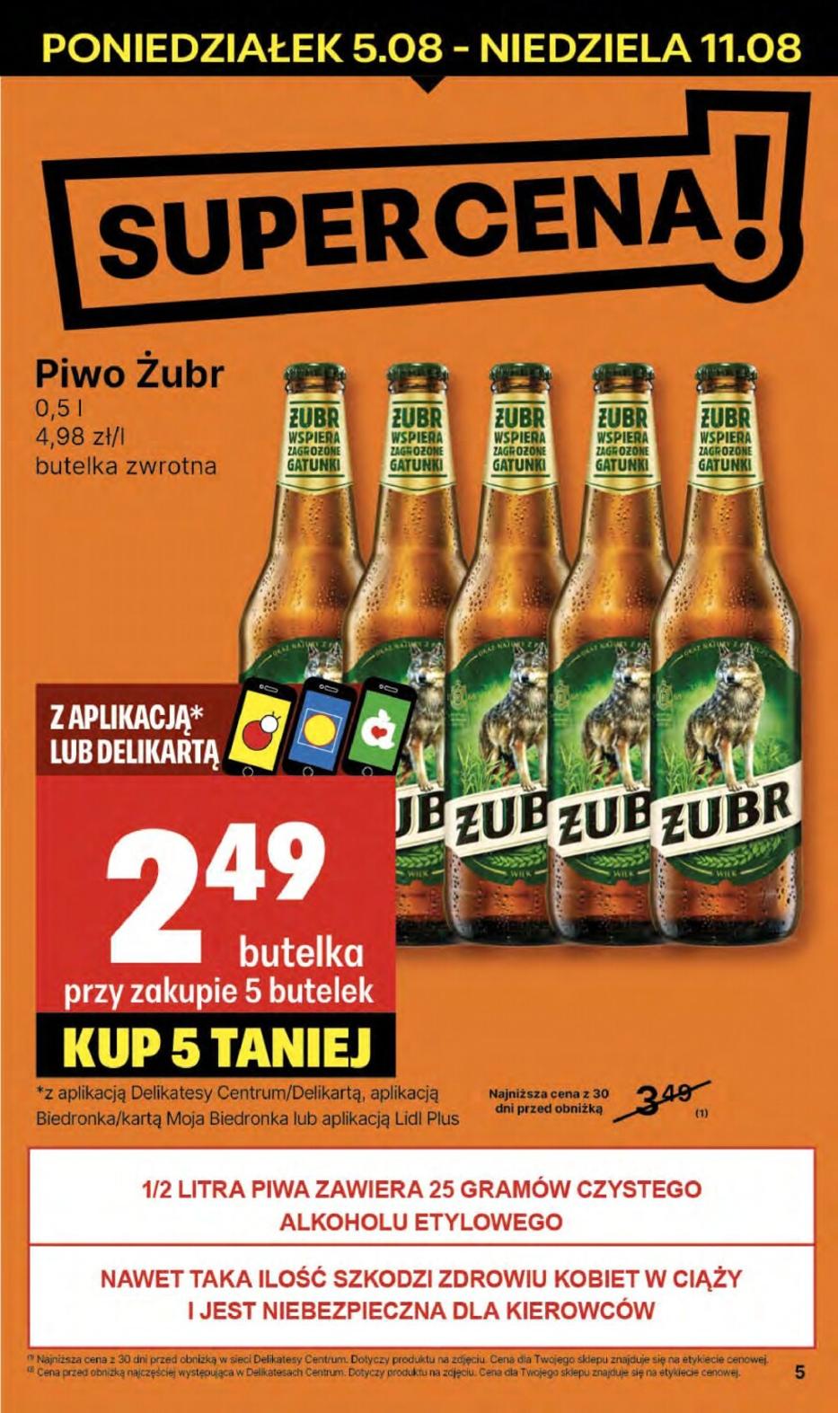 Gazetka promocyjna Delikatesy Centrum str. 5