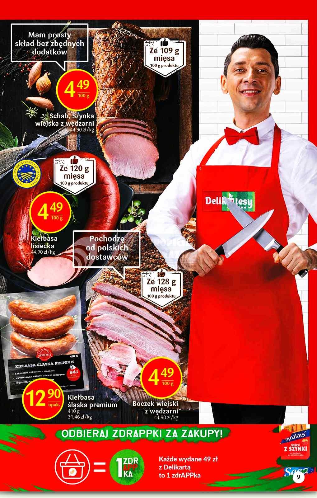 Gazetka promocyjna Delikatesy Centrum str. 9