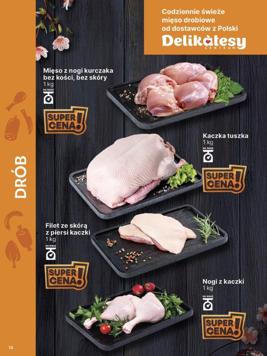 Gazetka promocyjna Delikatesy Centrum str. 14