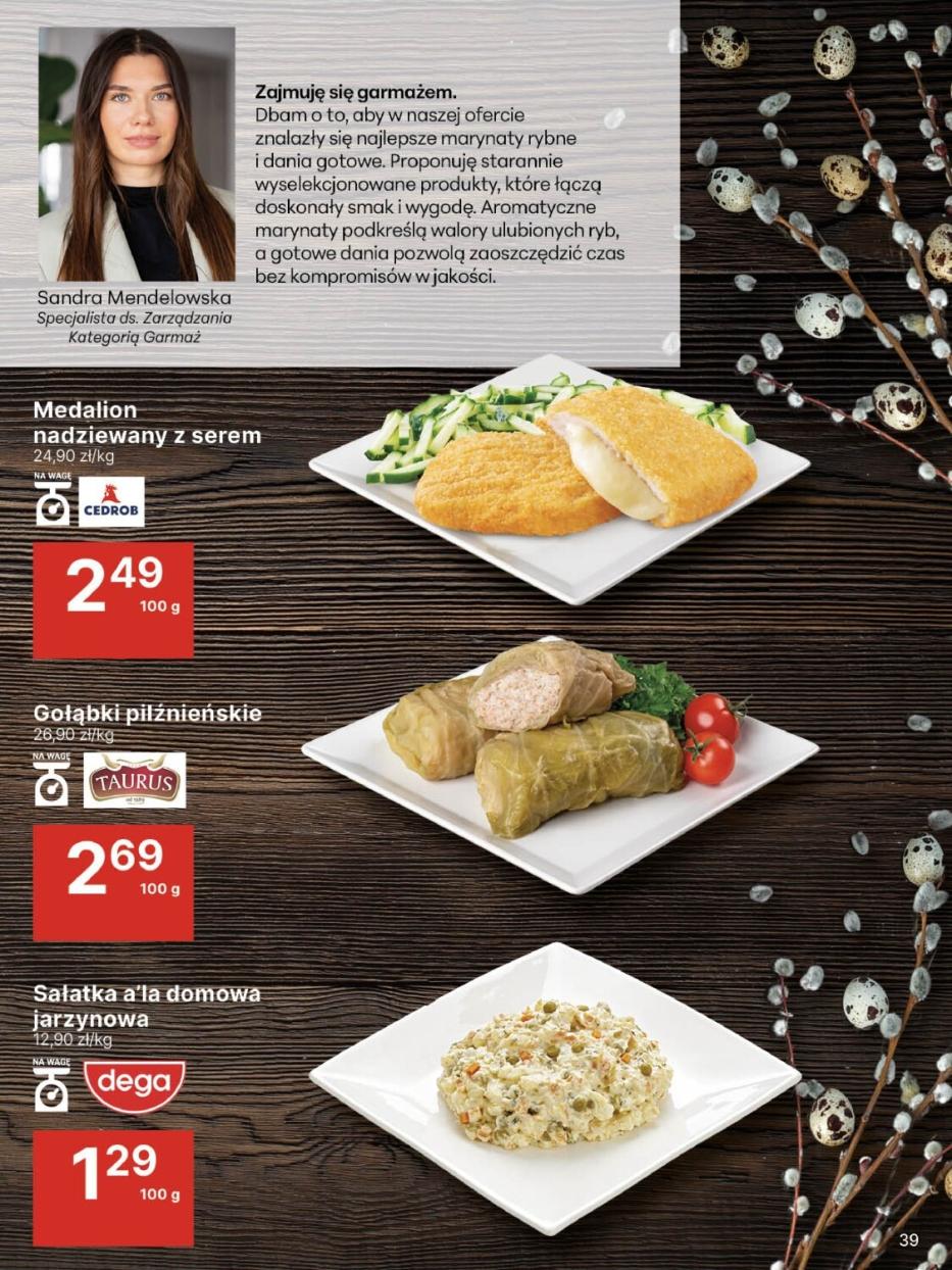 Gazetka promocyjna Delikatesy Centrum str. 39