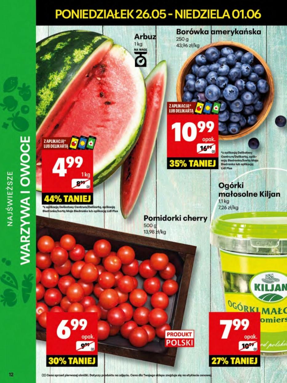 Gazetka promocyjna Delikatesy Centrum str. 12