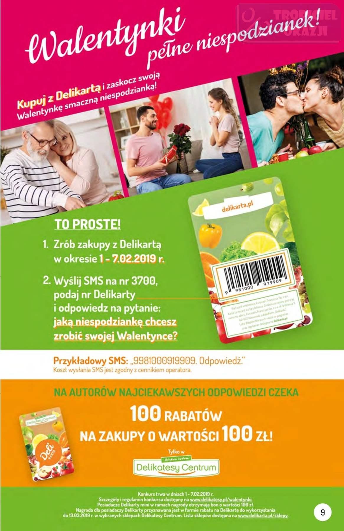 Gazetka promocyjna Delikatesy Centrum str. 9