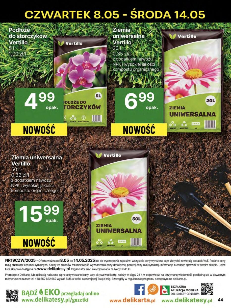 Gazetka promocyjna Delikatesy Centrum str. 44