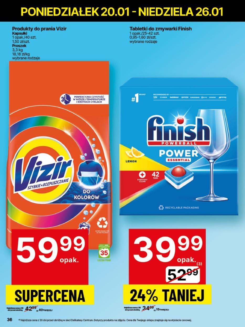 Gazetka promocyjna Delikatesy Centrum str. 36