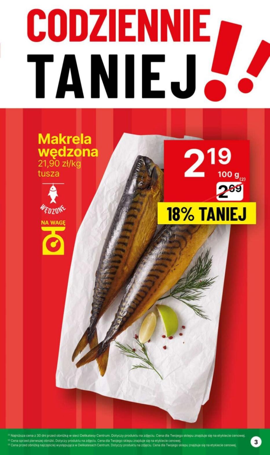 Gazetka promocyjna Delikatesy Centrum str. 3