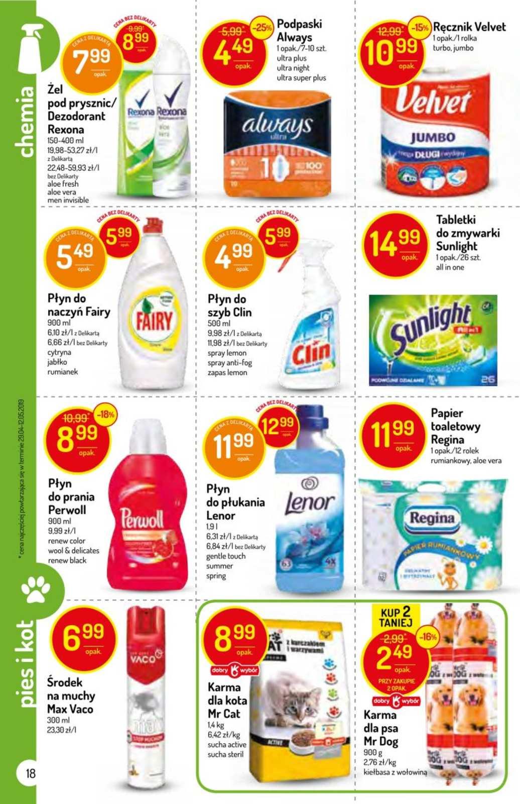 Gazetka promocyjna Delikatesy Centrum str. 18