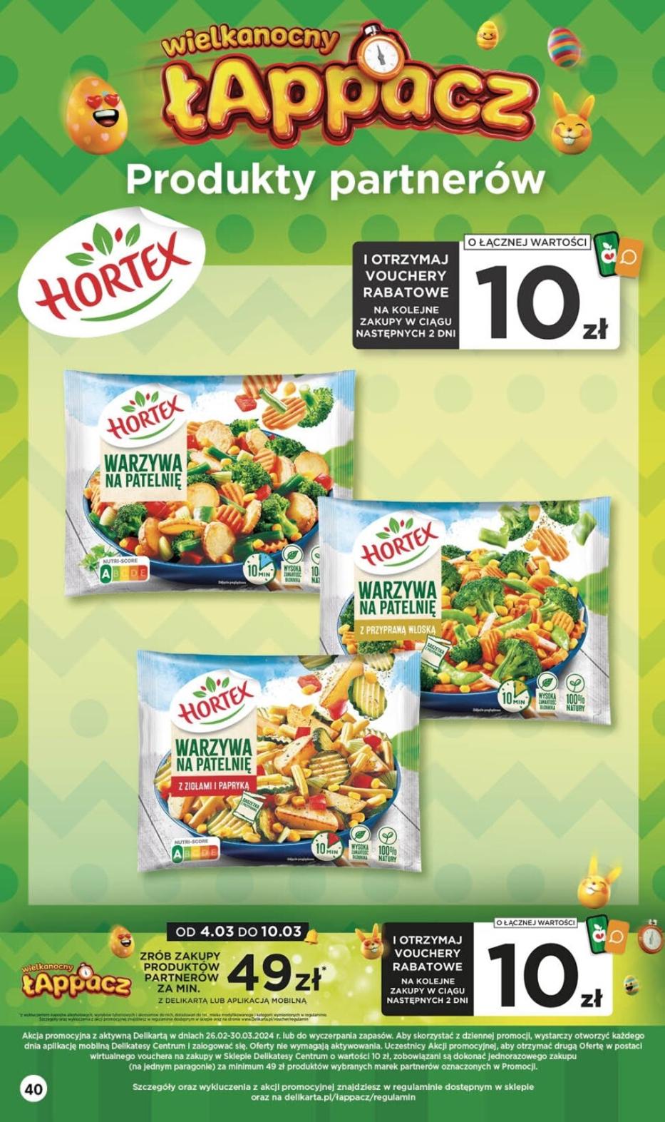 Gazetka promocyjna Delikatesy Centrum str. 40