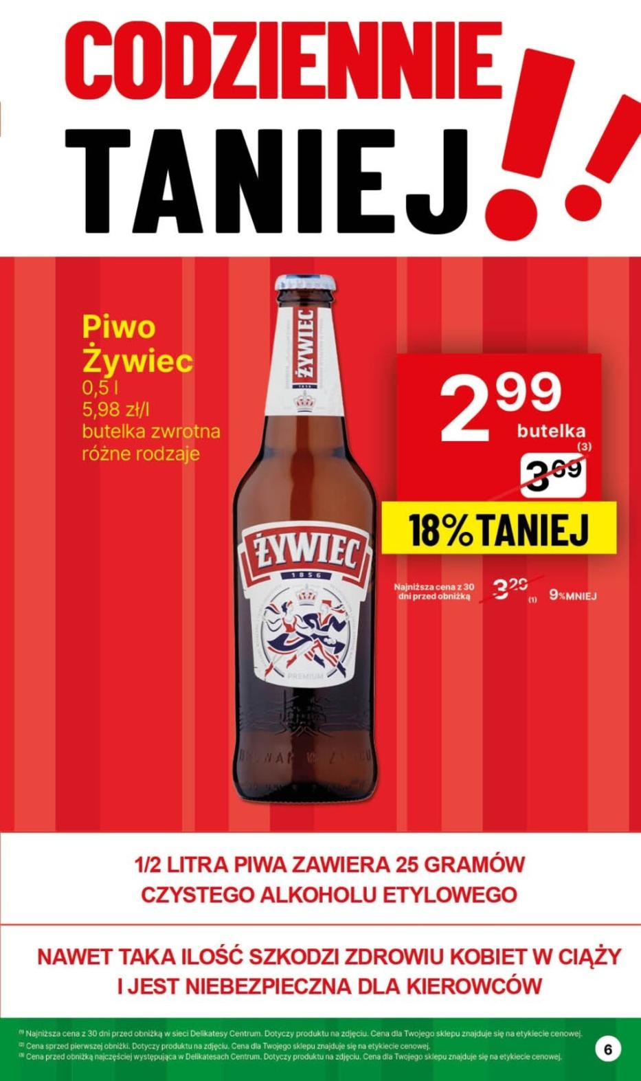 Gazetka promocyjna Delikatesy Centrum str. 6