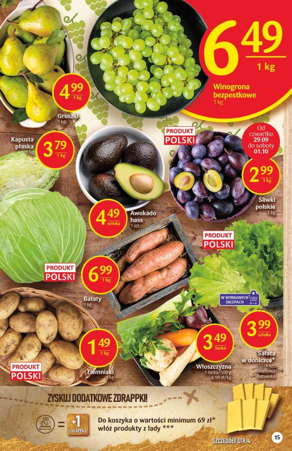 Gazetka promocyjna Delikatesy Centrum str. 15