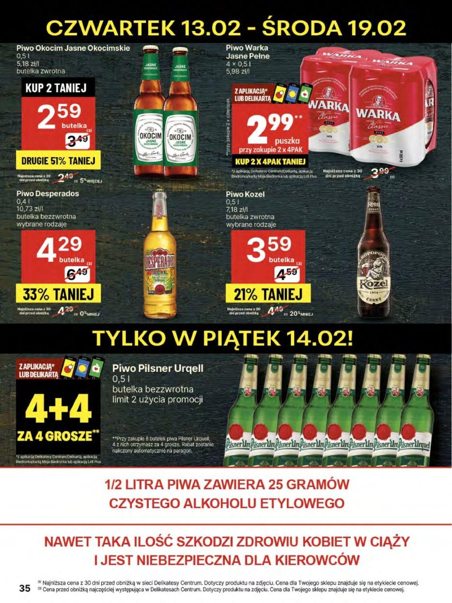 Gazetka promocyjna Delikatesy Centrum str. 35
