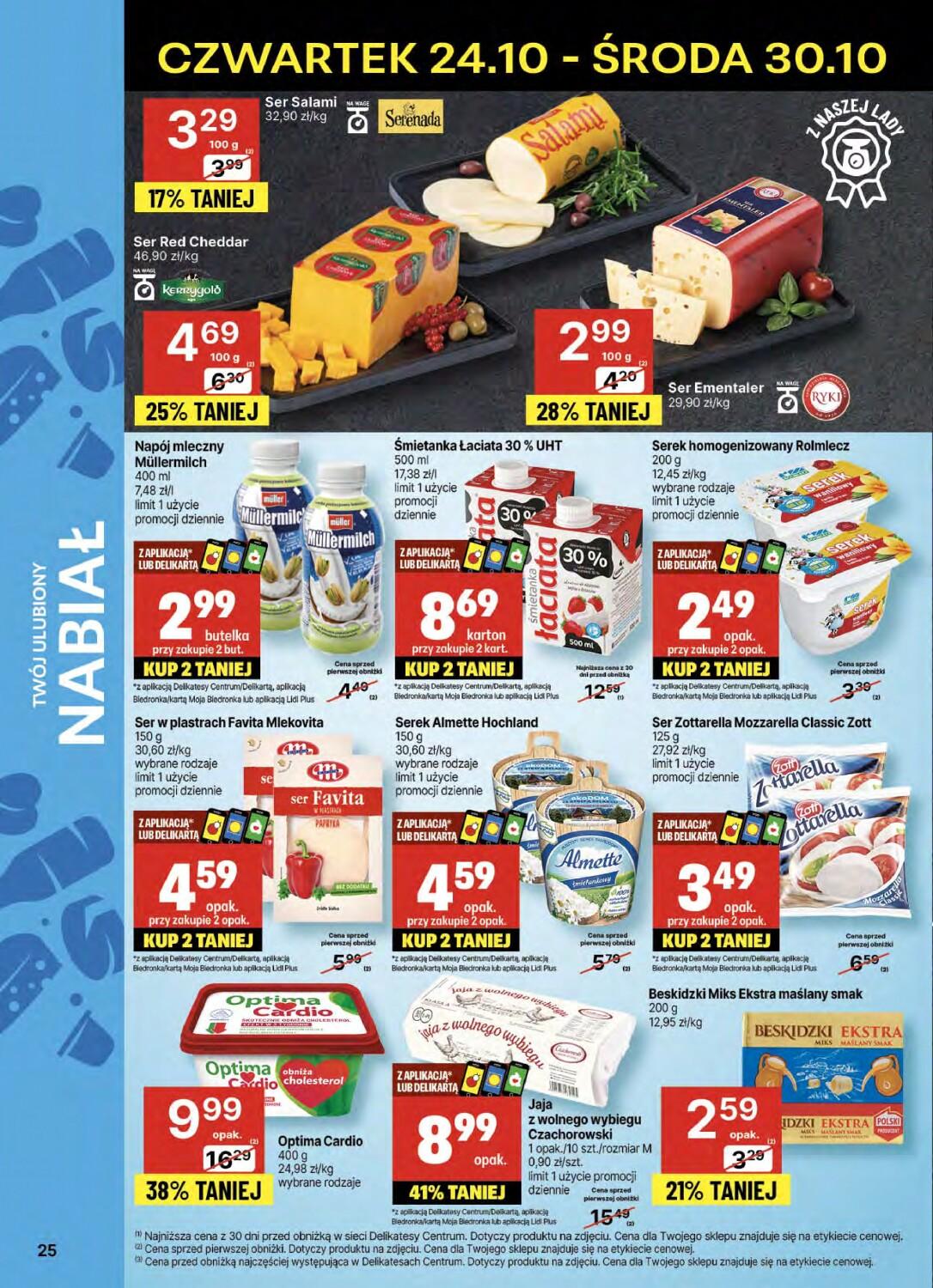 Gazetka promocyjna Delikatesy Centrum str. 25