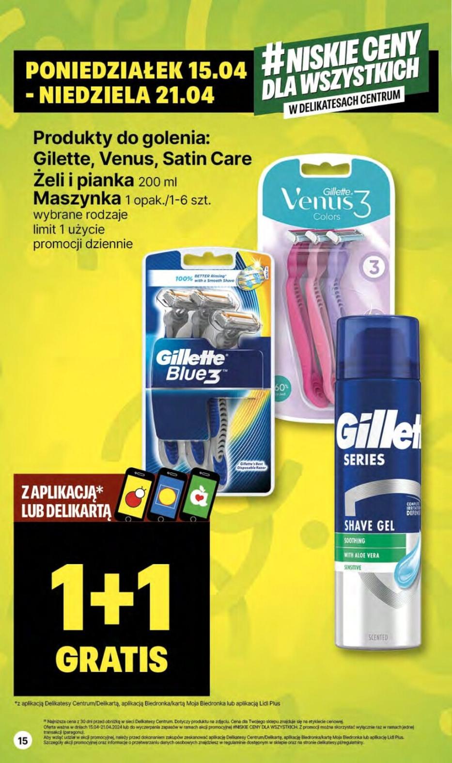 Gazetka promocyjna Delikatesy Centrum str. 15