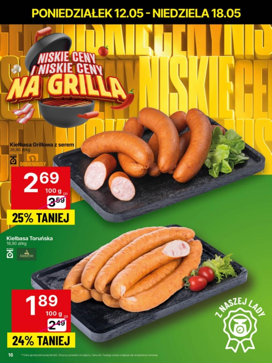 Gazetka promocyjna Delikatesy Centrum str. 16