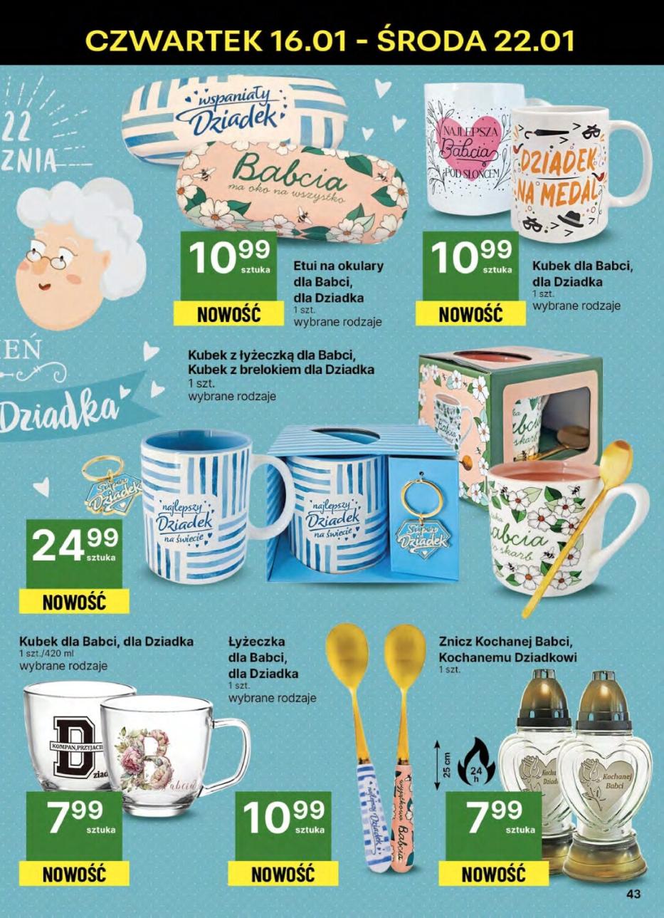 Gazetka promocyjna Delikatesy Centrum str. 43