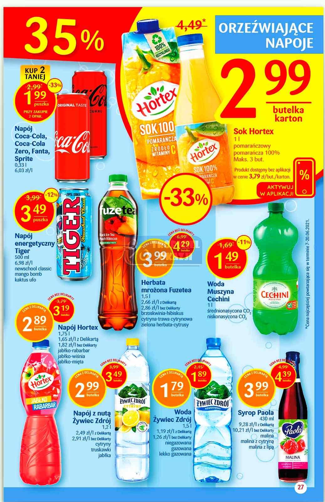 Gazetka promocyjna Delikatesy Centrum str. 27