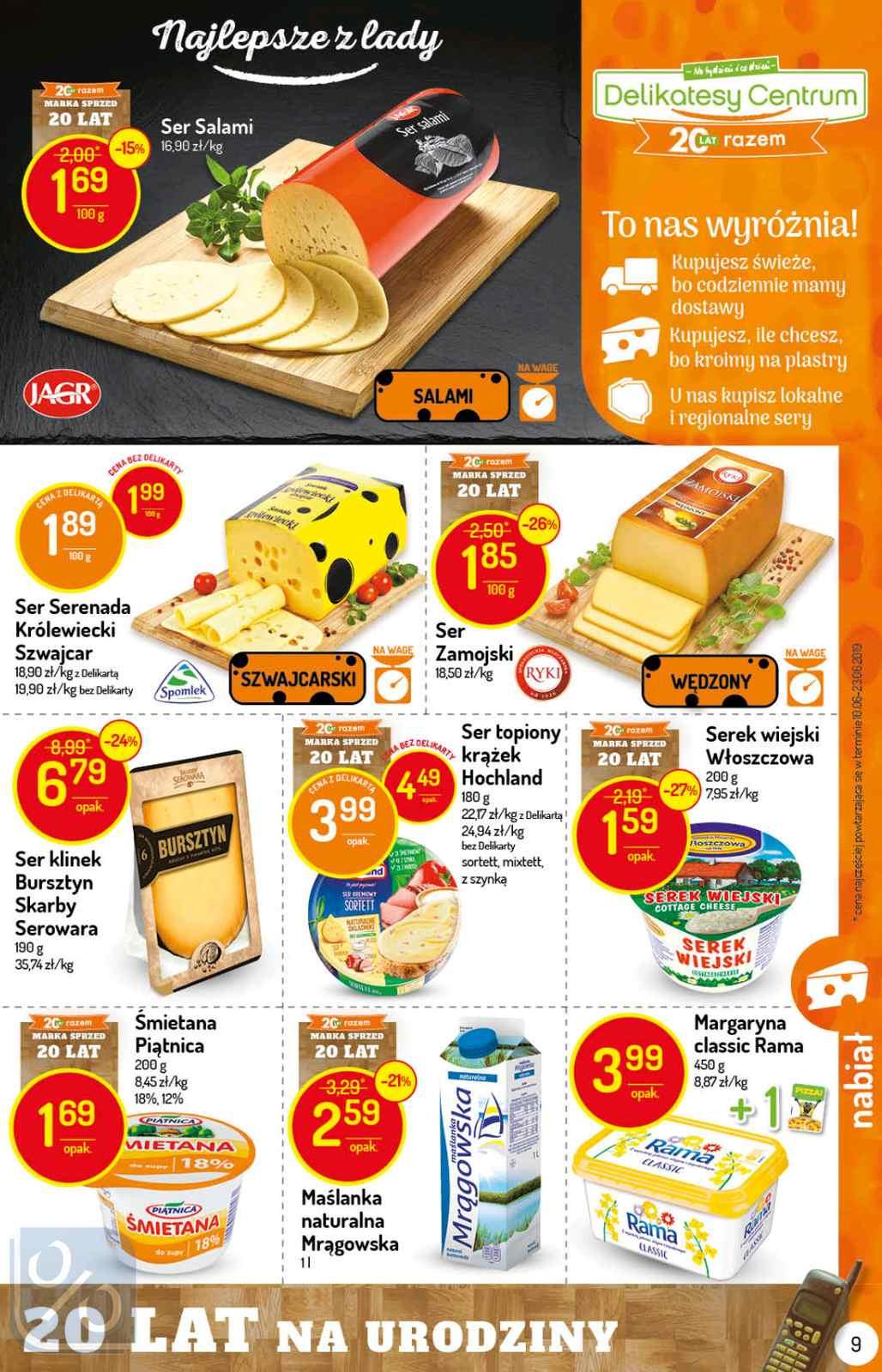 Gazetka promocyjna Delikatesy Centrum str. 9