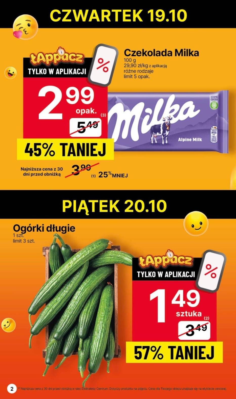 Gazetka promocyjna Delikatesy Centrum str. 2