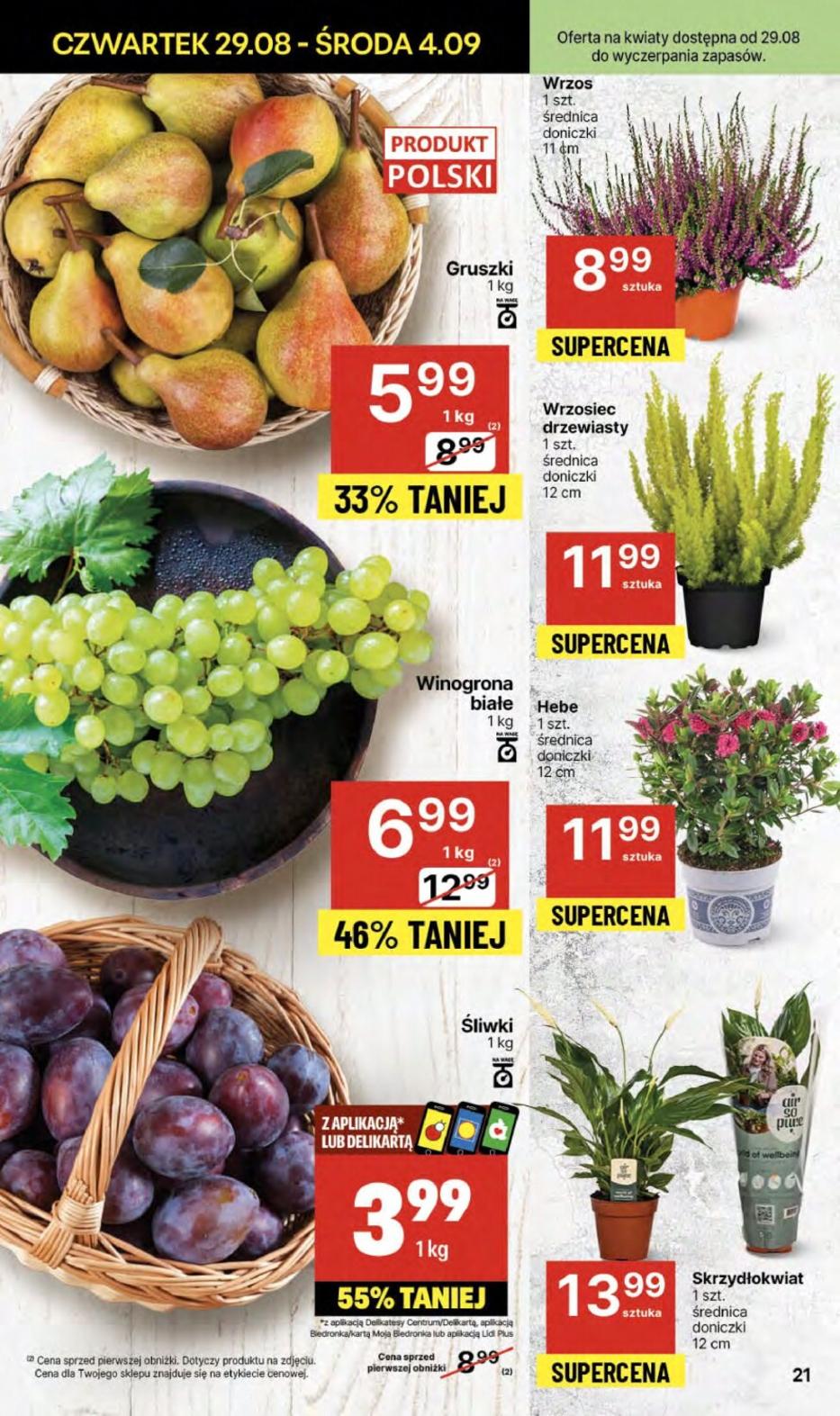 Gazetka promocyjna Delikatesy Centrum str. 21