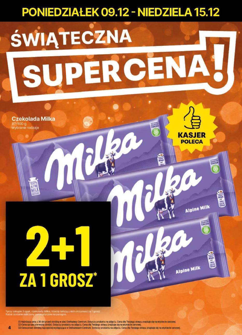 Gazetka promocyjna Delikatesy Centrum str. 4