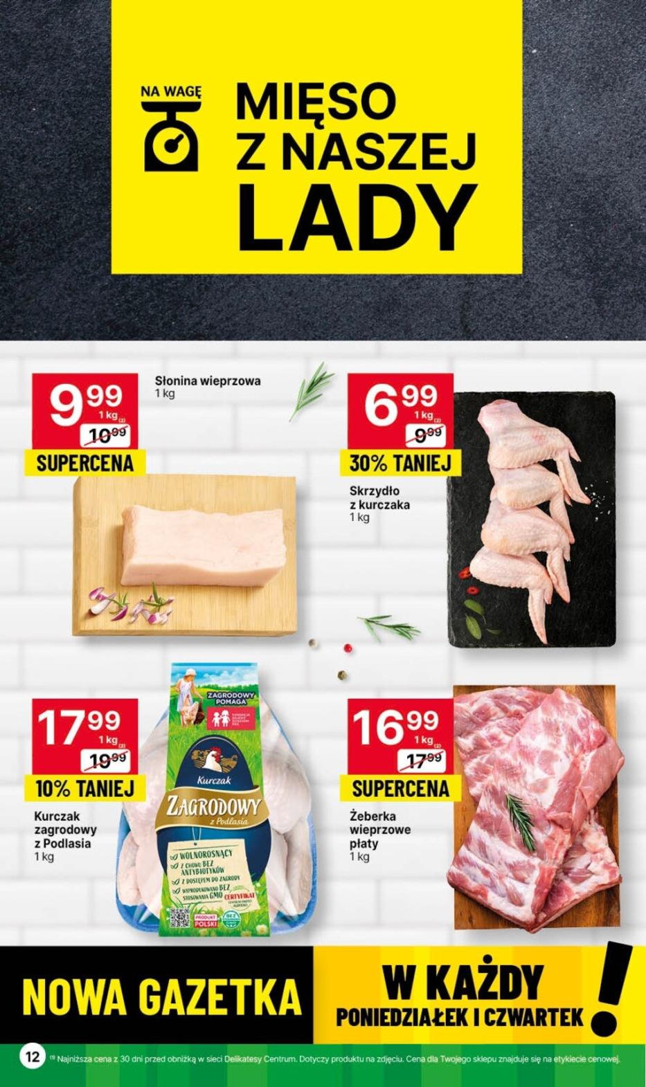 Gazetka promocyjna Delikatesy Centrum str. 12