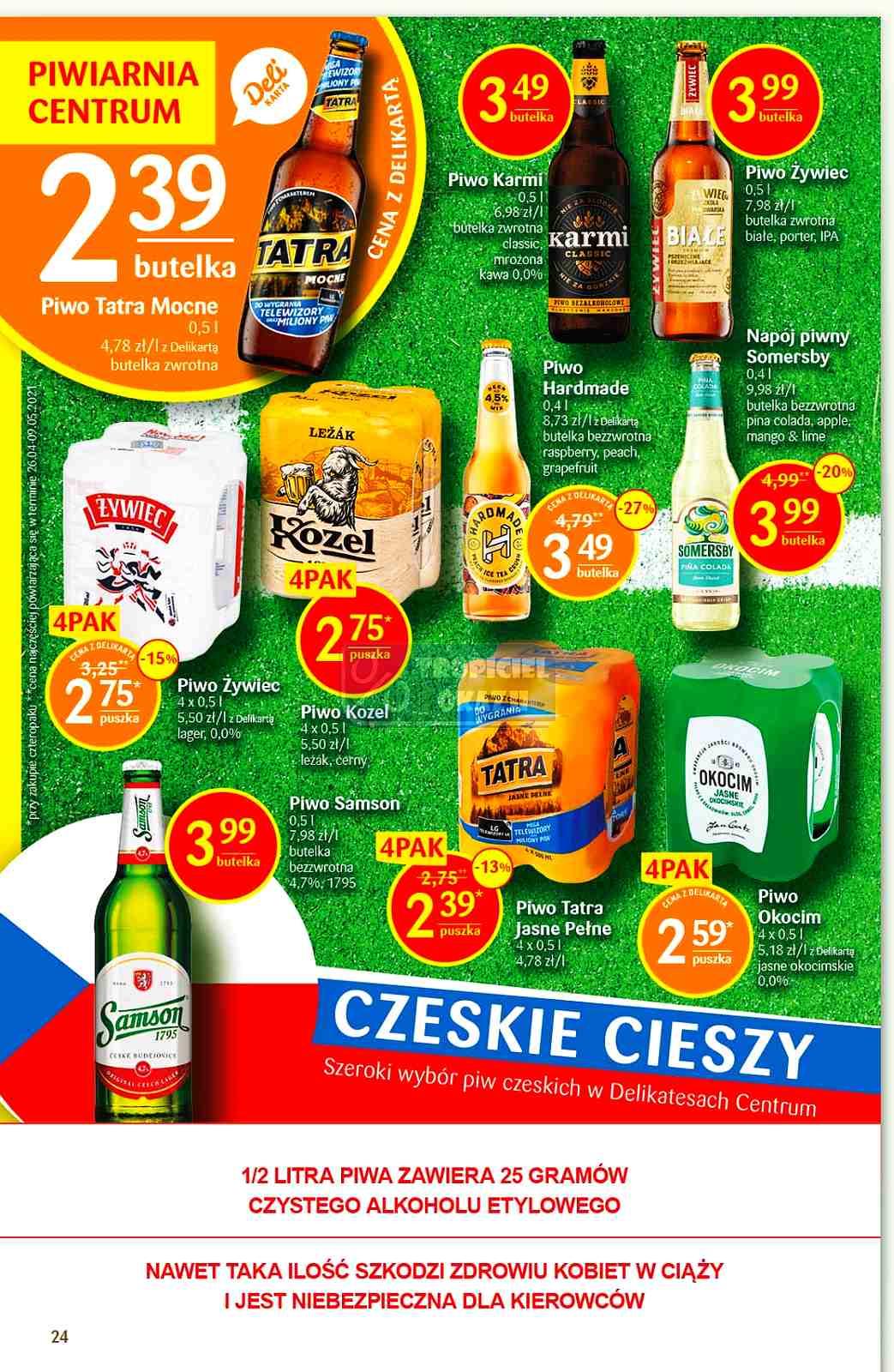 Gazetka promocyjna Delikatesy Centrum str. 24