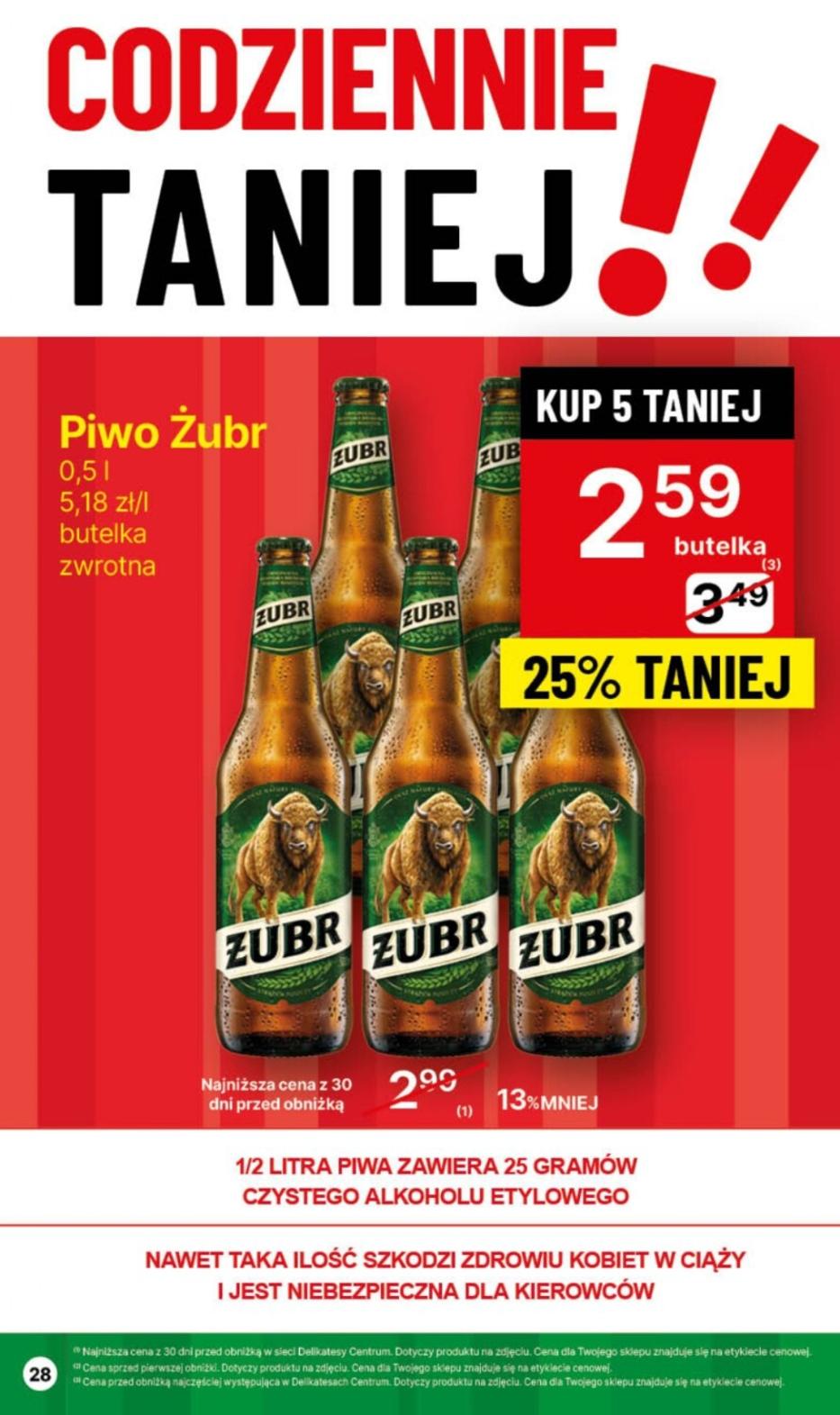 Gazetka promocyjna Delikatesy Centrum str. 28