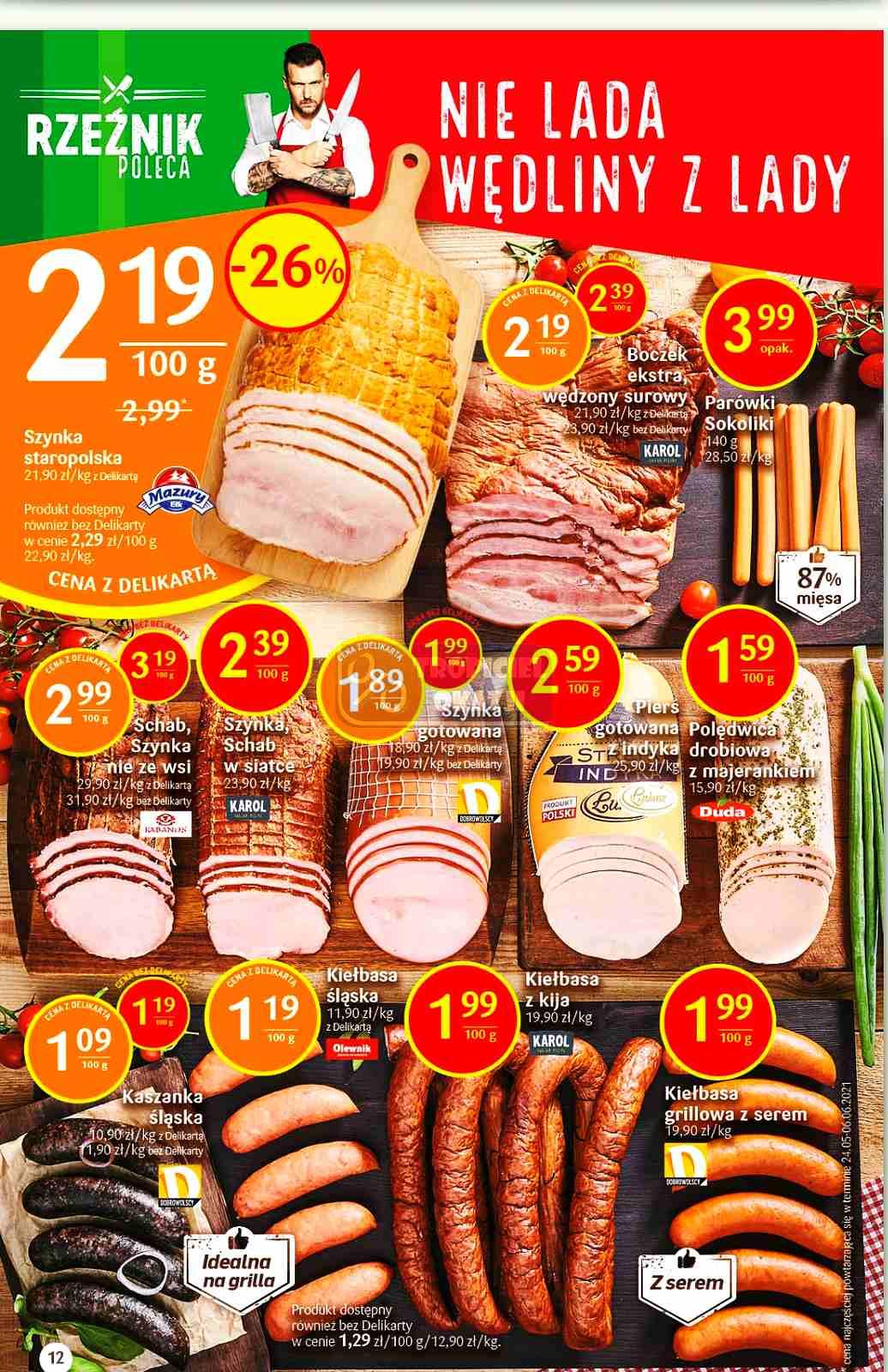 Gazetka promocyjna Delikatesy Centrum str. 12